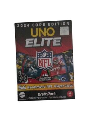 Uno Elite 2024 Core Edition Nfl Draft Card Add On Pack